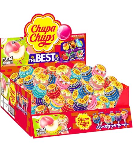 Amazon.co.jp: チュッパチャップス ツリーディスプレイ 135本 : 食品